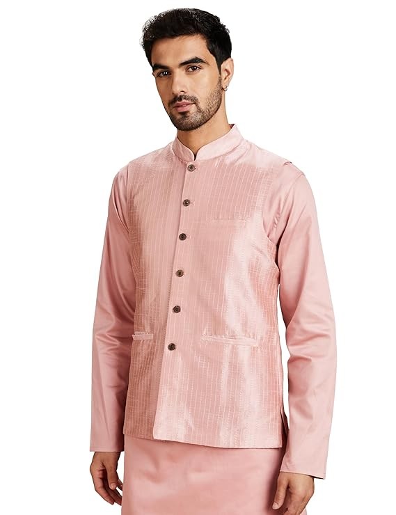 Symbol Men Lightweight Nehru Jacket