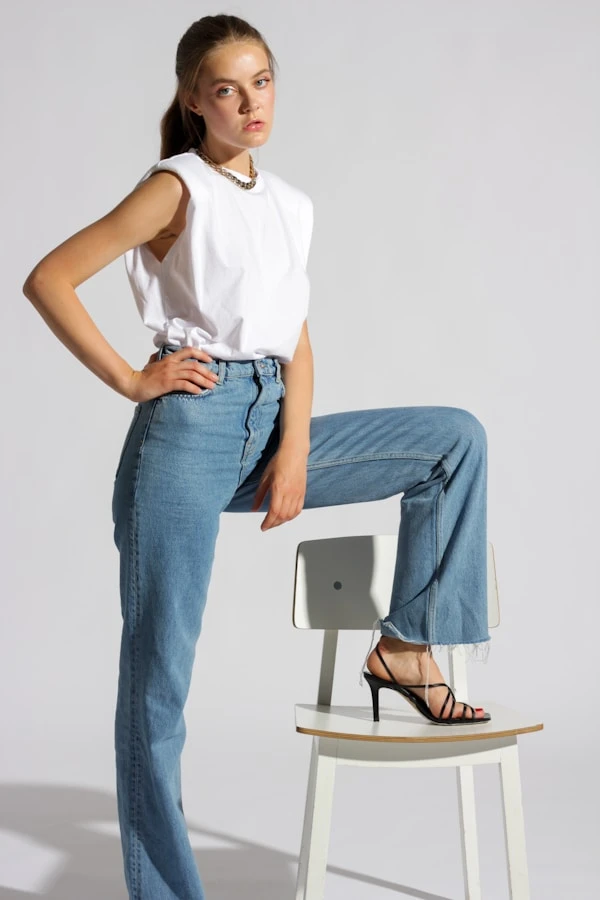 Mom Jeans Vintage Wash