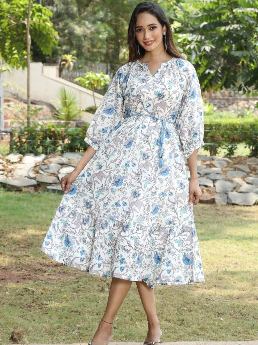 Bohemian Print Dress