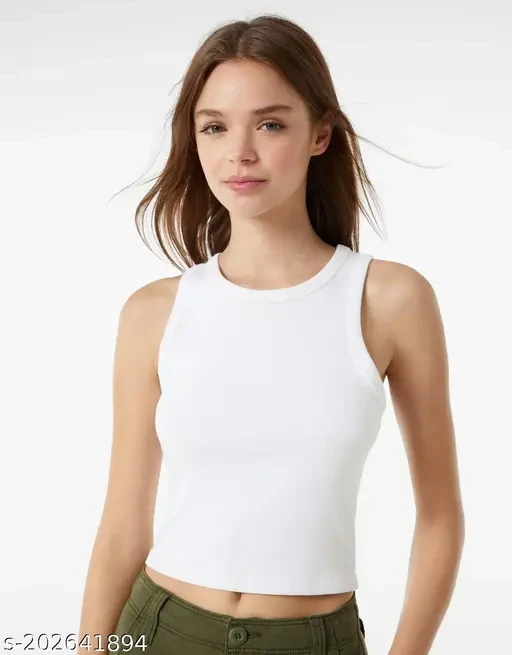 Crop Top Ribbed