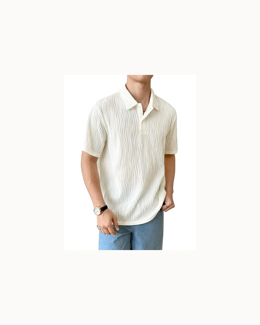 LERIYA FASHION Cotton T-Shirt for Men – Soft Breathable Fabric | Regular Fit Half Sleeve Collar Tee for Summer Casual Wear (Available in Plus Size and Combo Pack of 2)