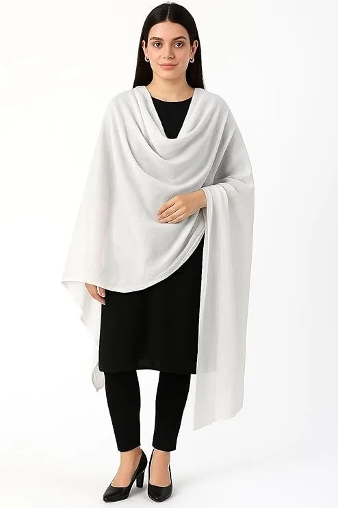 Bahumaan Pure Cotton Dupatta for Women Combo 2.25 Meter | Soft Cotton Chunni Shawl Stole for women - Pack of 2 | Women Cotton Dupatta Combo for Summer